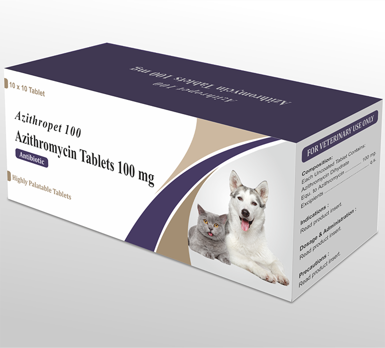 Azithropet 100 (Azithromycin Tablets 100 mg)