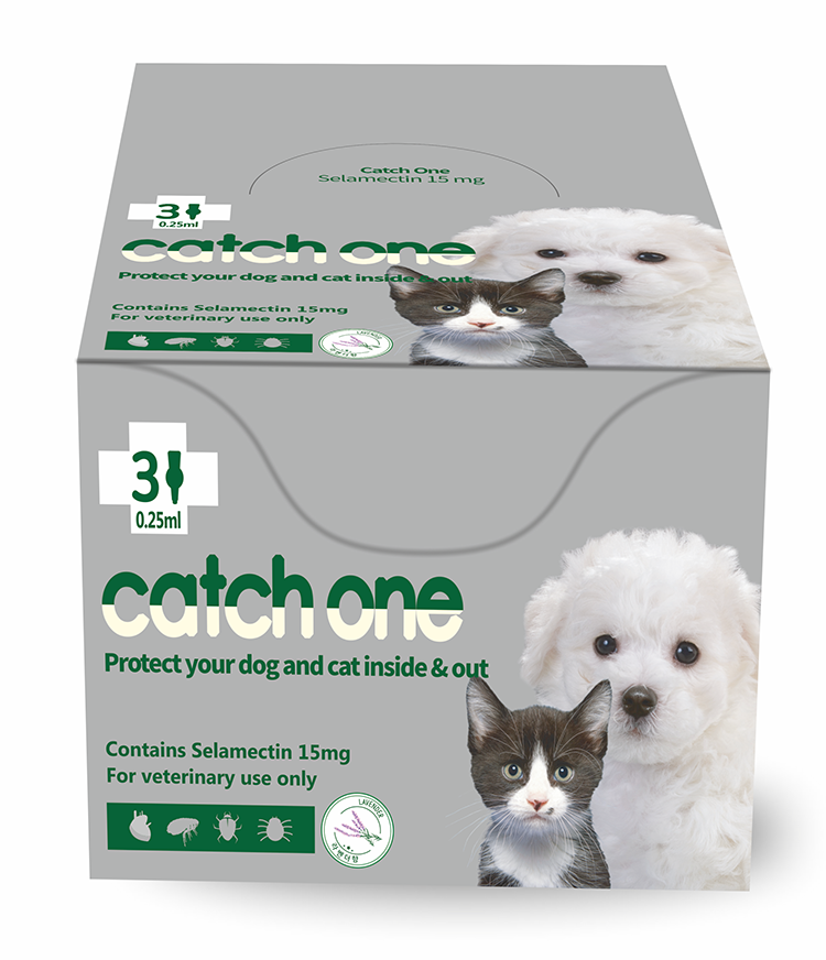 Catch One - Selamectin 60 mg/ml - Pack Size - 0.25 ml