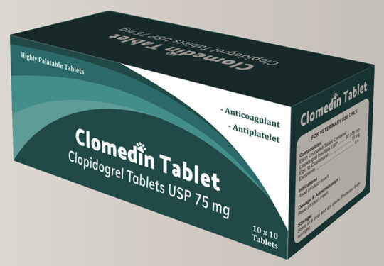 Clomedin Tablet (Clopidogrel Tablet USP 75 mg)