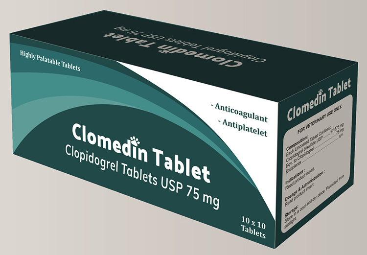 Clomedin Tablet (Clopidogrel Tablet USP 75 mg)