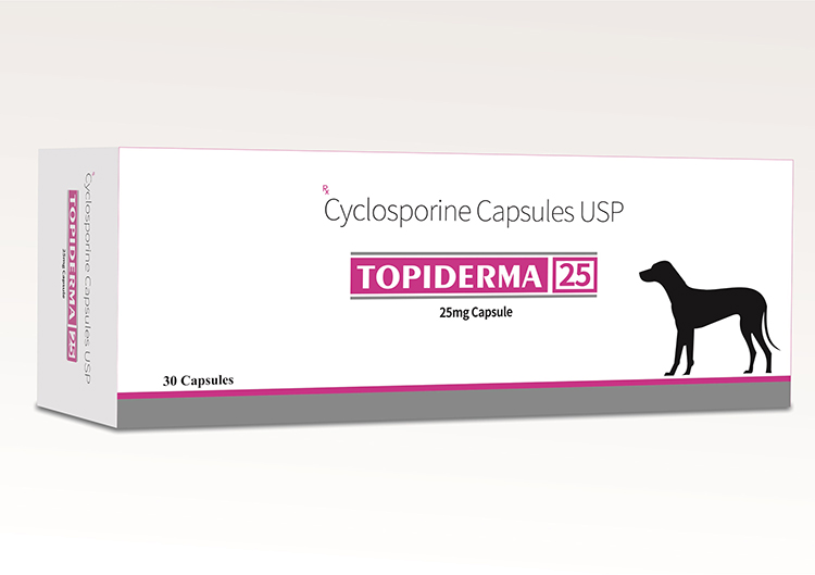 Topiderma 25 - Cyclosporine 25 mg softgel capsules USP