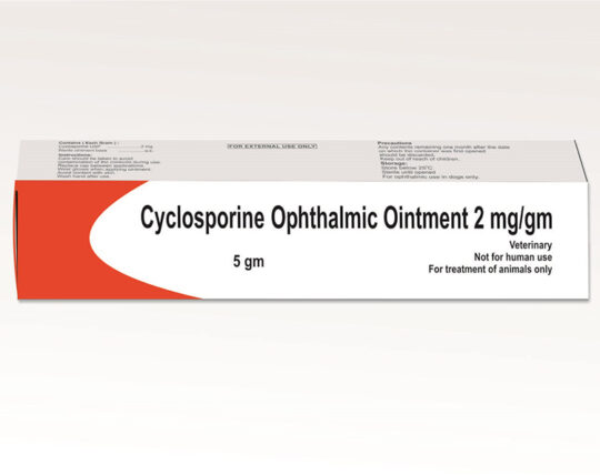 Cyclosporine Opthalmic Ointment 2mg/gm