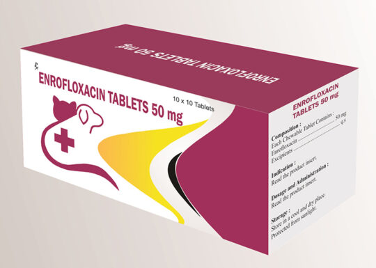 Enrofloxacin 50 mg Tablet