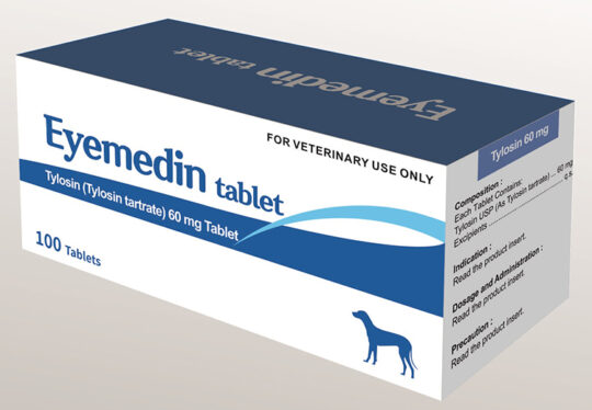 Eyemedin Tablet - Tylosin (Tylosin tartrate) 60 mg