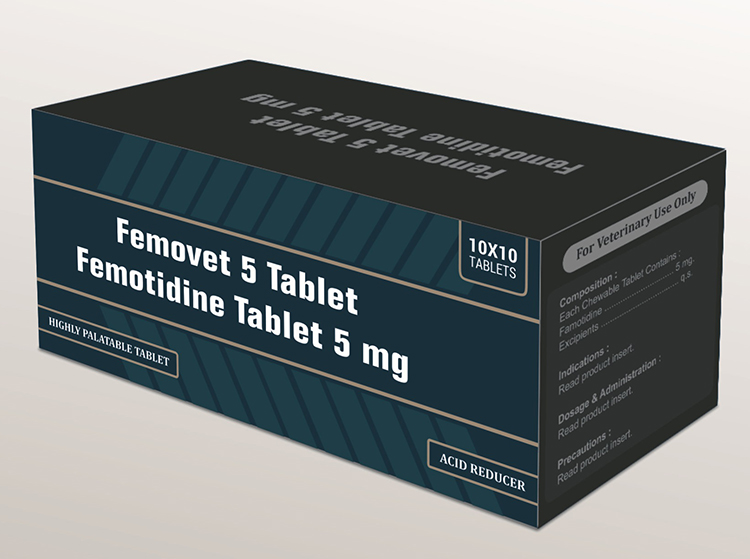 Femovet 5 Tablet - Famotidine Tablet 5 mg