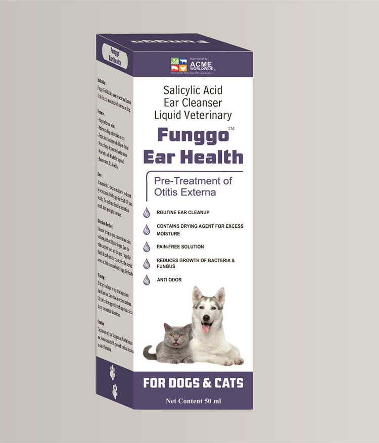Funggo Ear Health - Salicyclic Acid Ear Cleanser Liquid