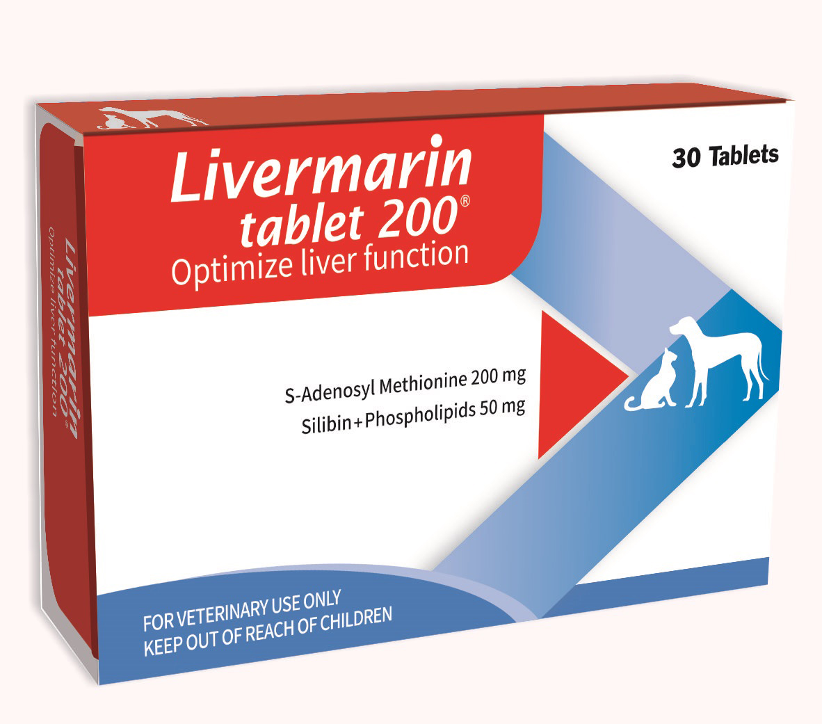 Livermarin tablet 200 - Sadenosyl Methionine 200 mg silibin+Phospholipids 50 mg