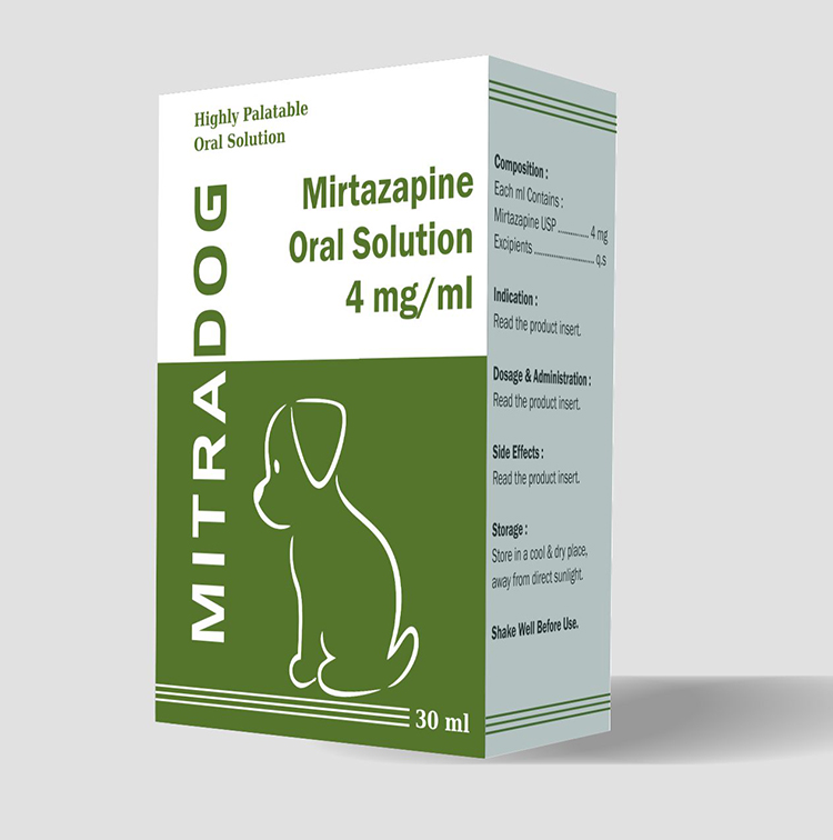 Mitradog (Mirtazapine oral solution 4 mg/ml)