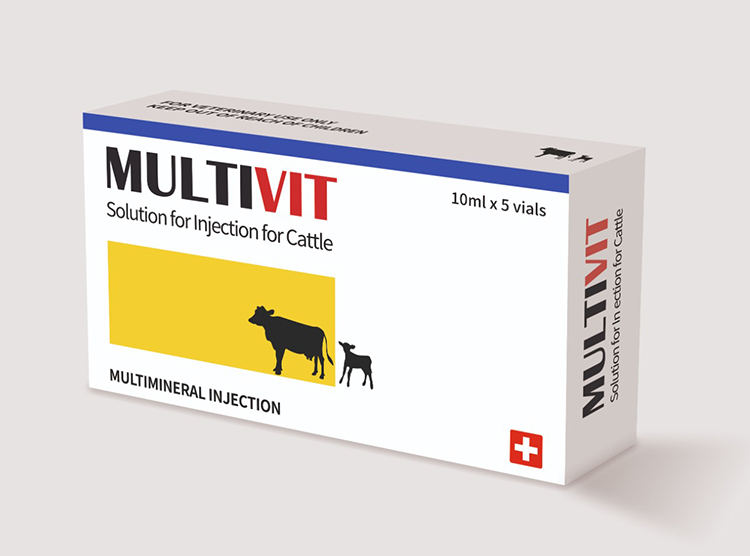 Multivit Injection (Solution for injection for cattles)