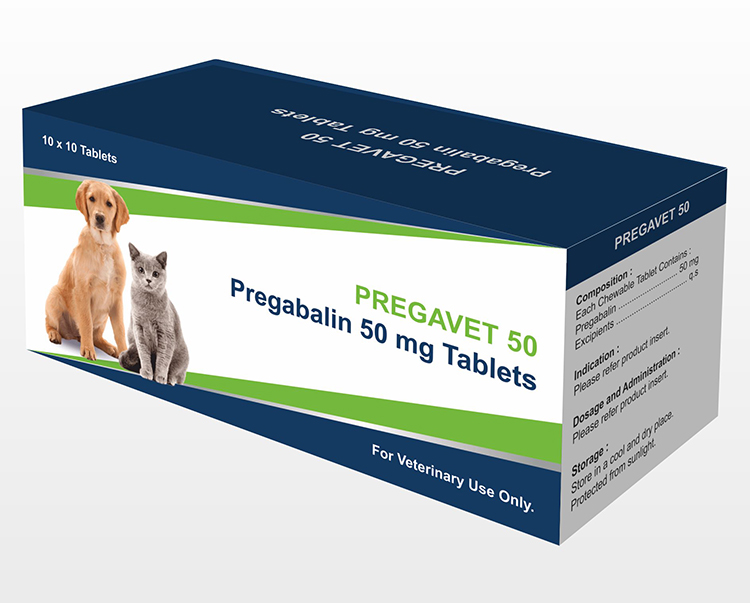 Pregavet 50 (Pregabalin 50mg Tablets)